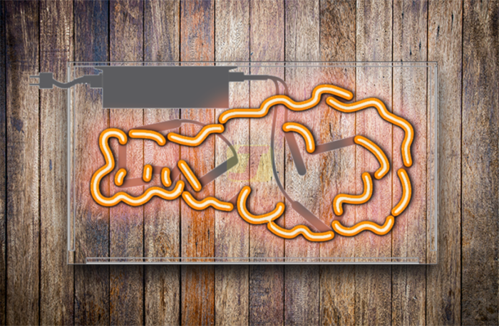 Fried Chicken Neon Sign