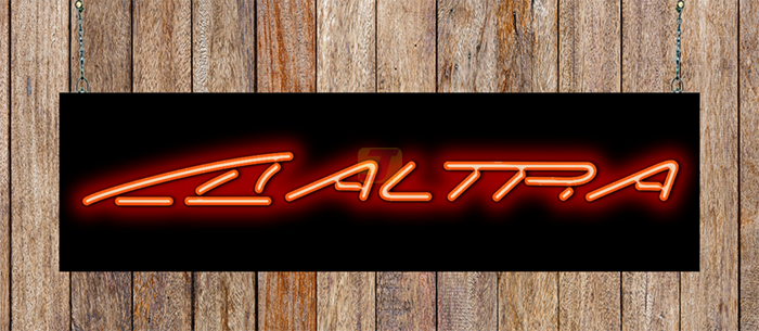 Altra Neon Sign