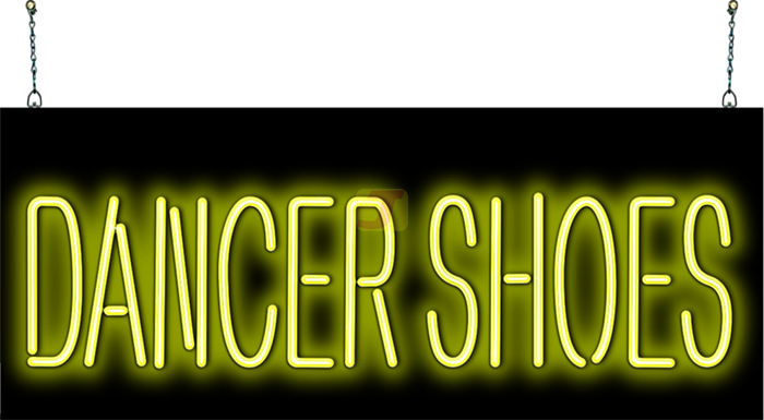 Dancer Shoes Neon Sign