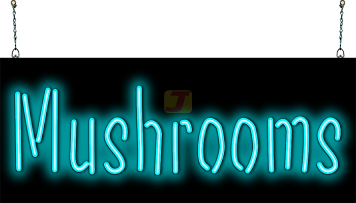 Mushrooms Neon Sign