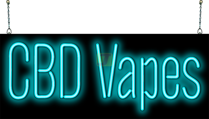 CBD Vapes Neon Sign