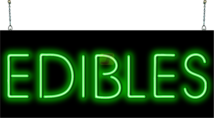 Edibles XL Neon Sign