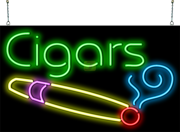 Cigars XL Neon Sign