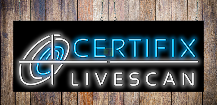 XL Certifix Neon Sign