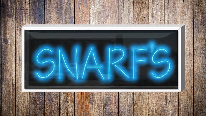 Snarf's Neon Sign