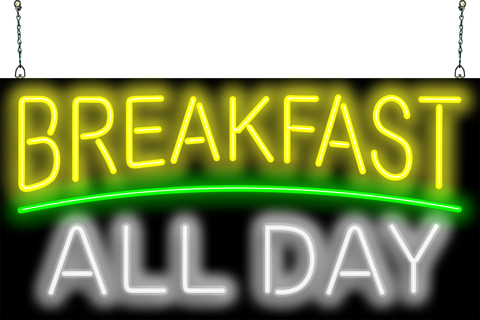 Breakfast All Day Neon Sign
