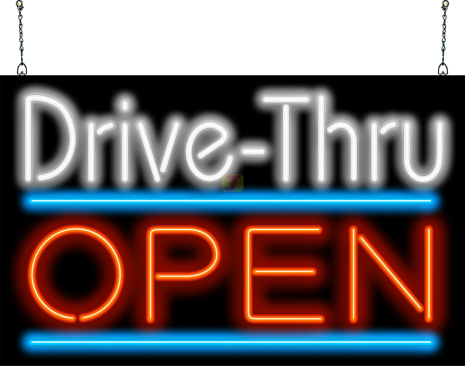 Drive-Thru OPEN Neon Sign