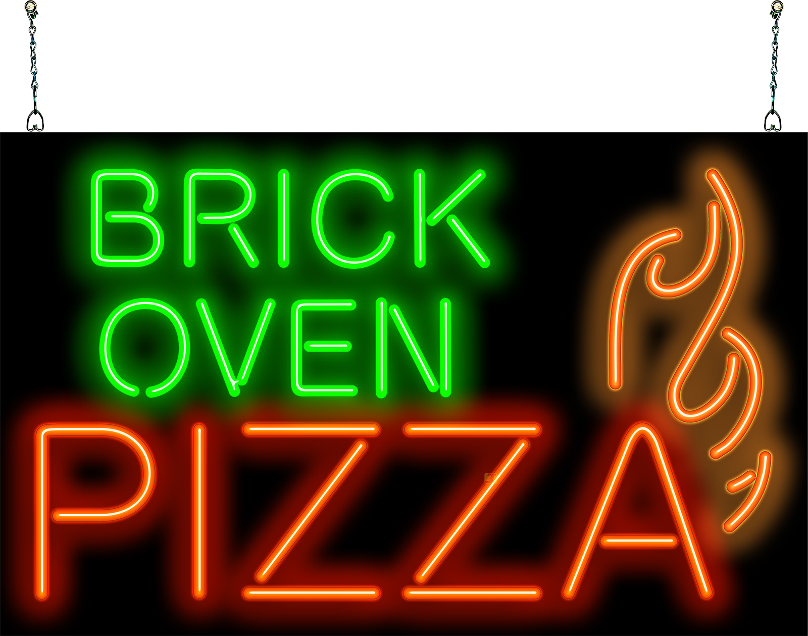 Brick Oven Pizza Neon Sign