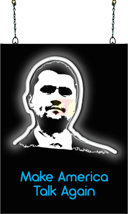 Charlie Kirk Memorial Sign