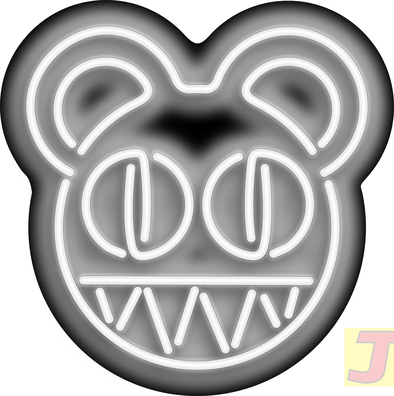 Bear Icon Neon Sign