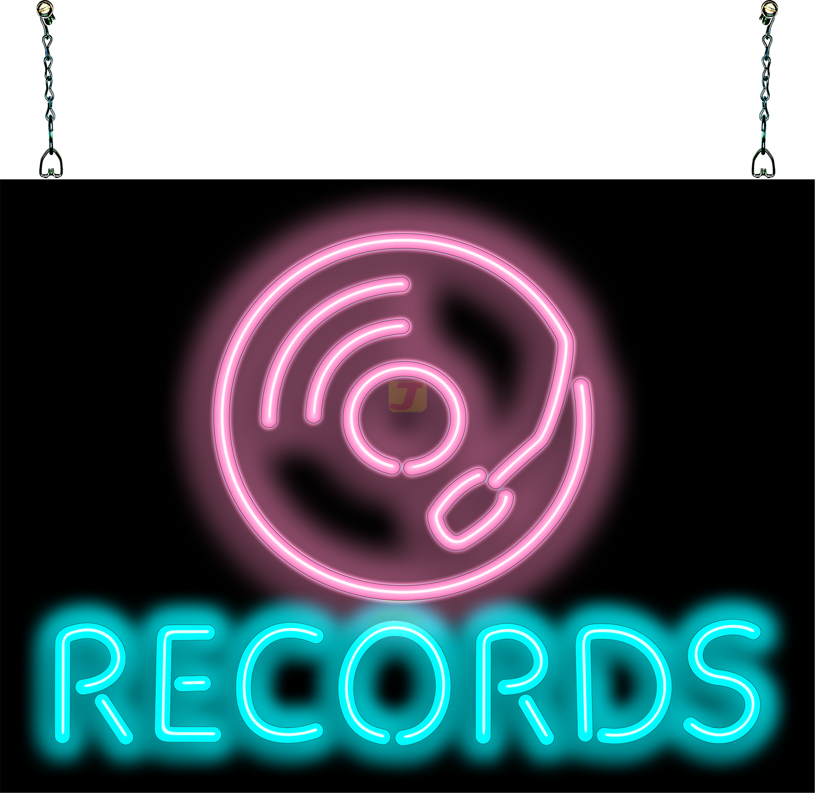 Records Neon Sign