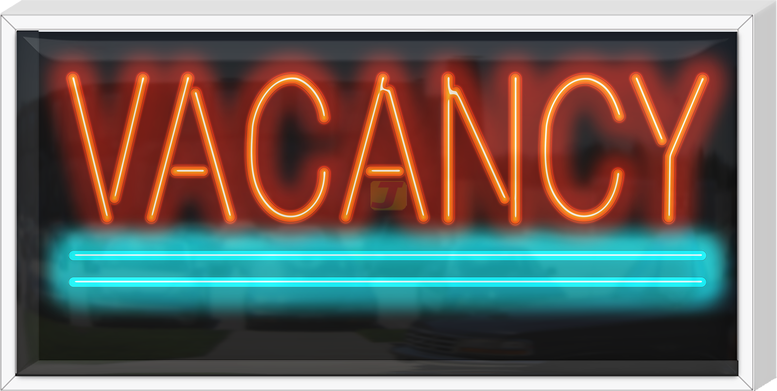 Outdoor Vacancy Neon Sign