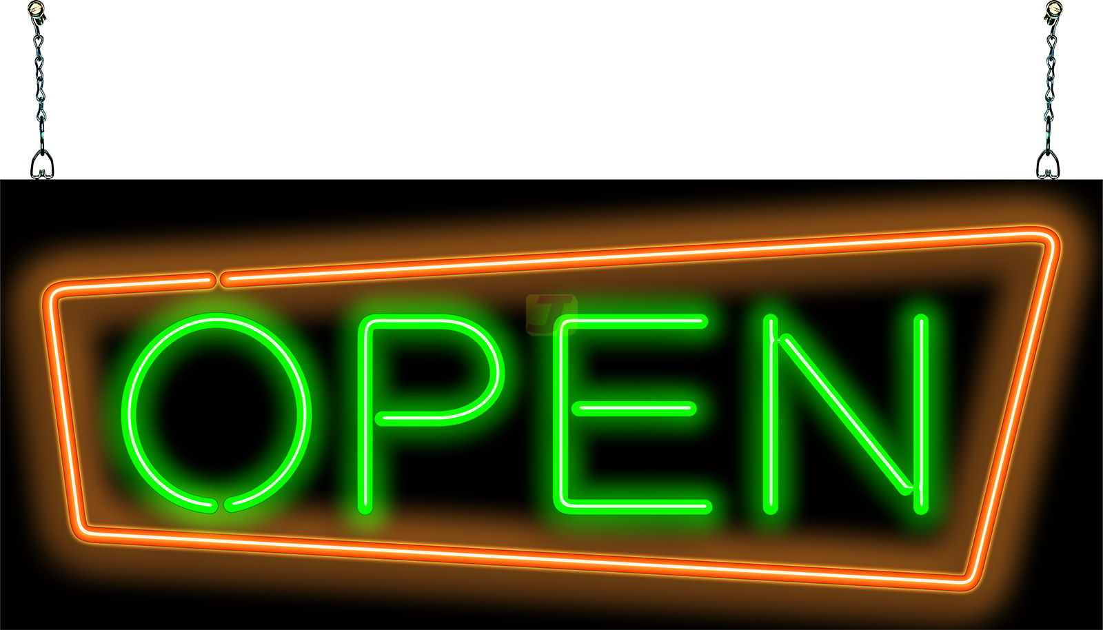 Retro Style Open Neon Sign