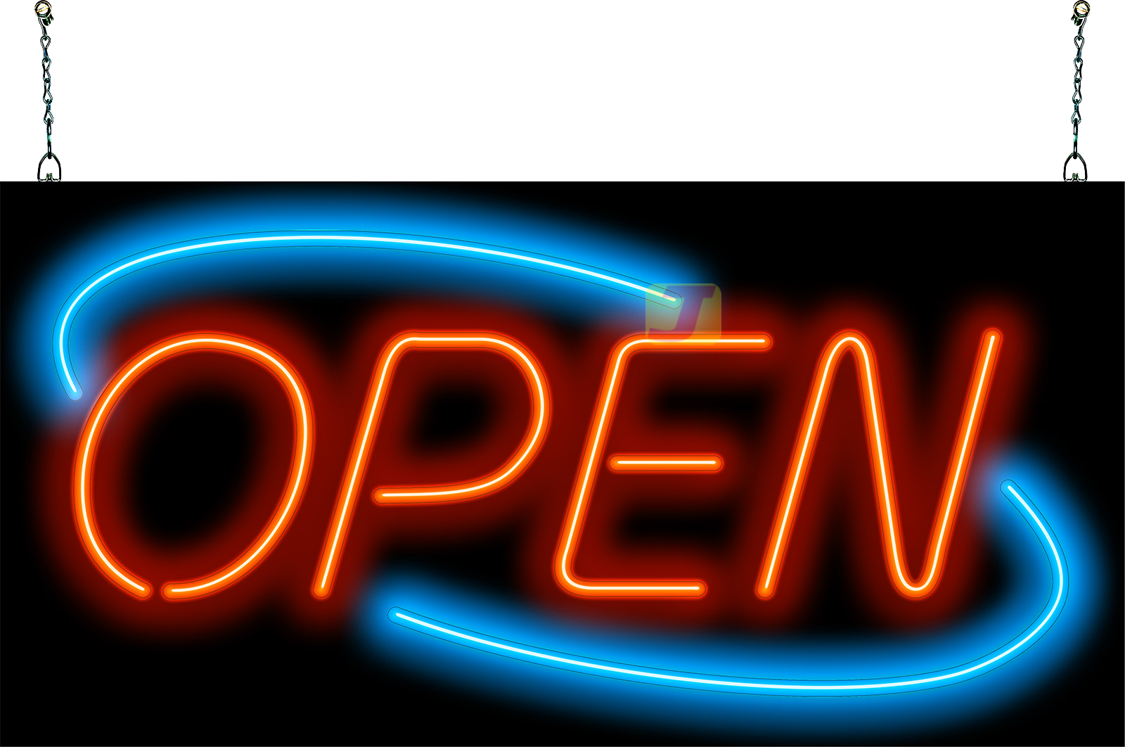 Art Deco Style Open Neon Sign - Large