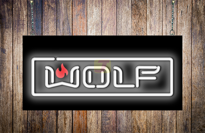 Wolf Neon Sign