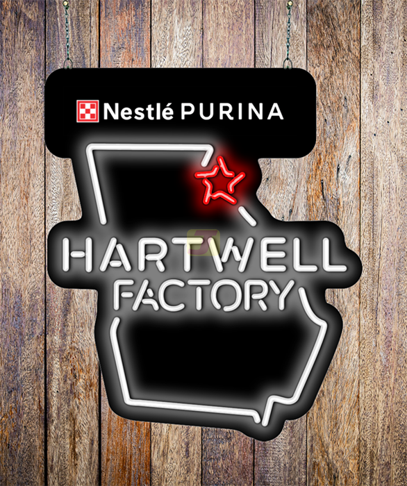 Hartwell Factory Neon Sign