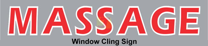 Massage Static Cling