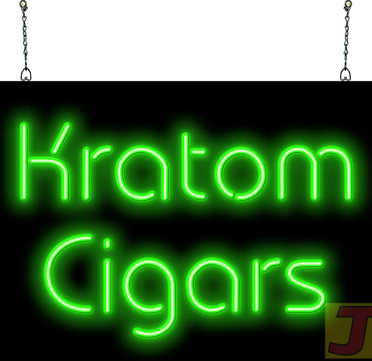 Kratom Cigars Neon Sign