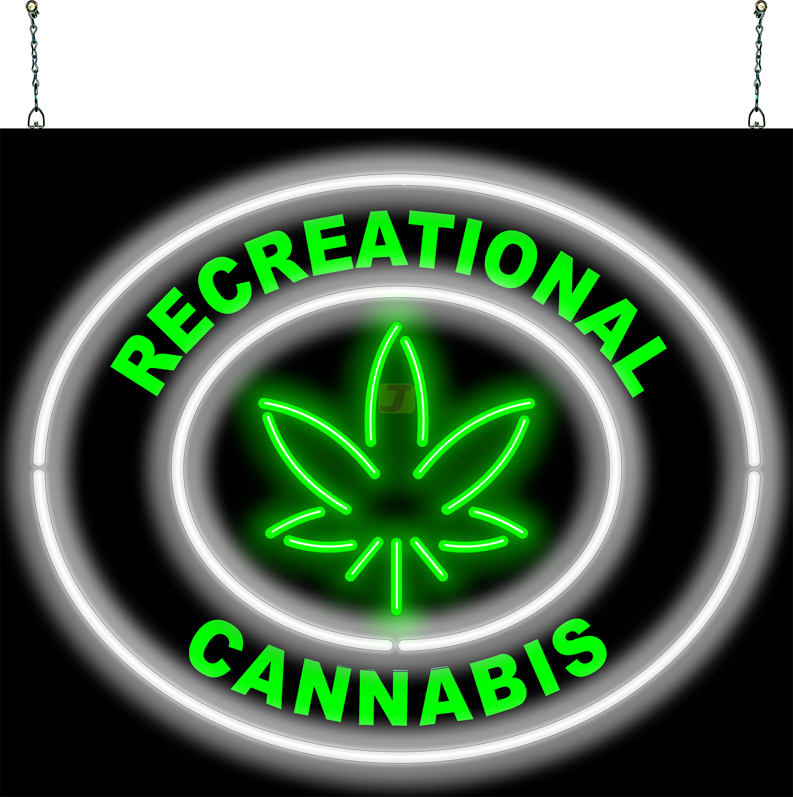 Recreational Cannabis XL Neon Sign