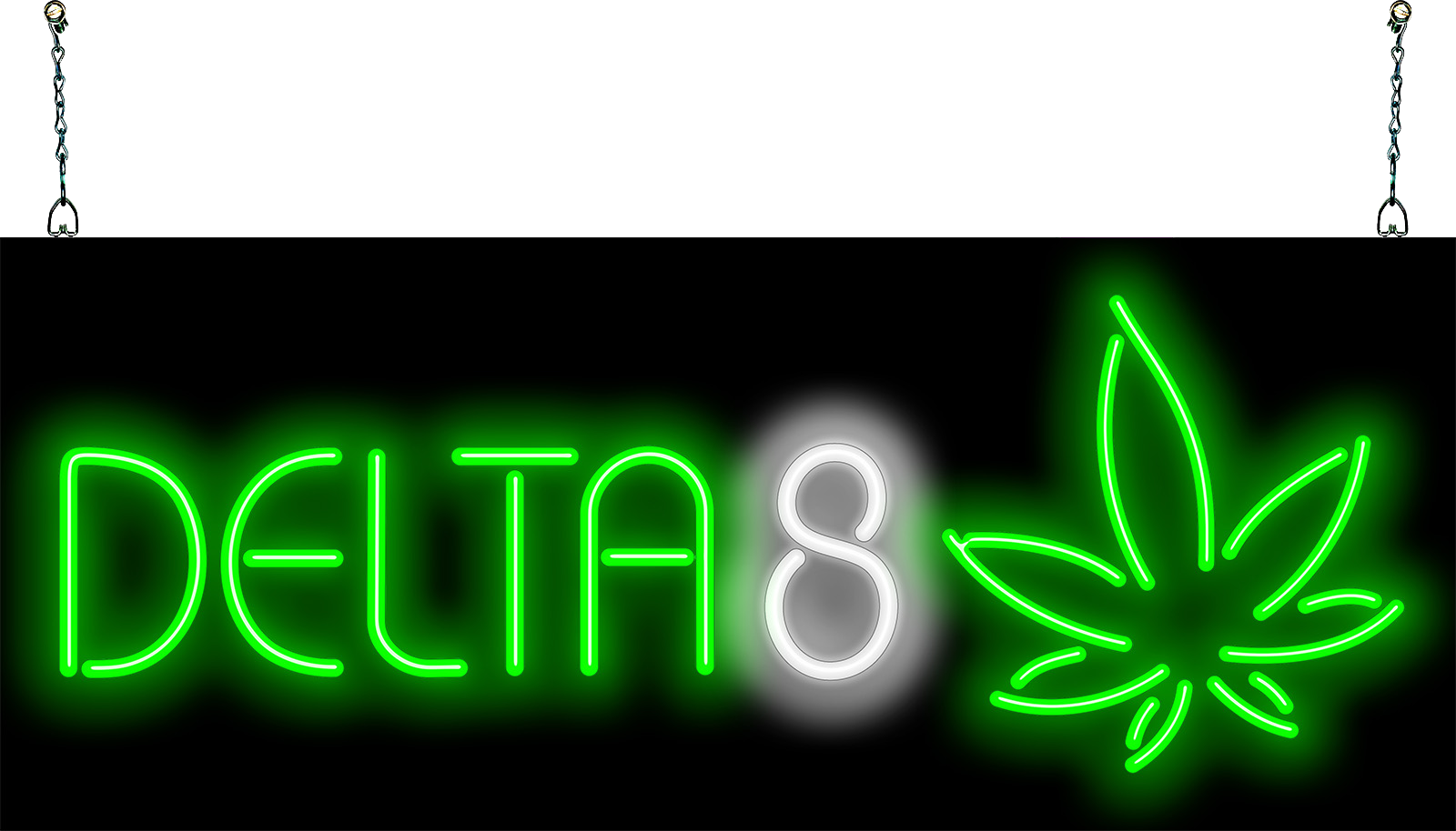 Delta 8 Neon Sign