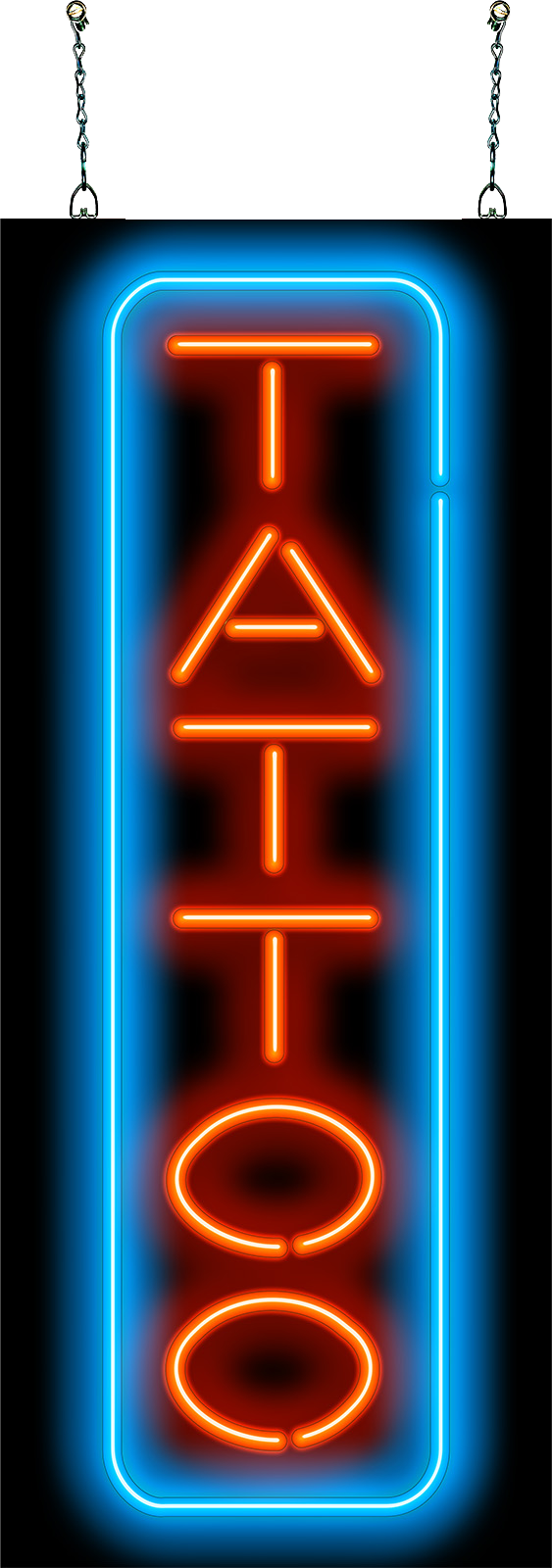 Tattoo Neon Sign - Vertical