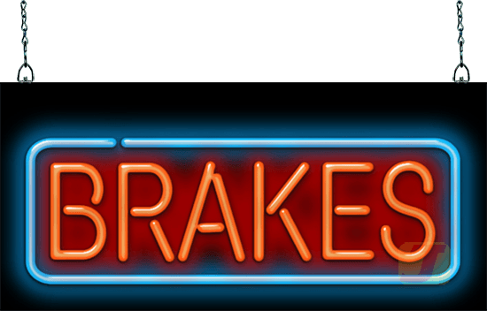 Brakes Neon Sign