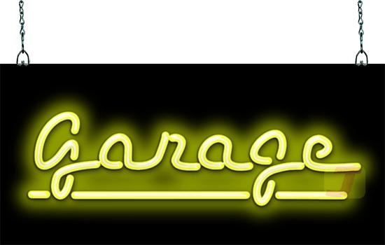 Garage Neon Sign