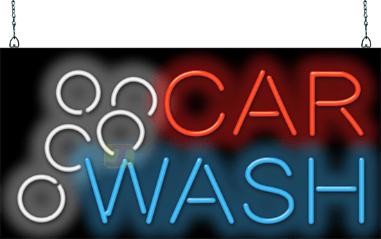 Car Wash Neon Sign