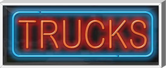 Outdoor Trucks Neon Sign