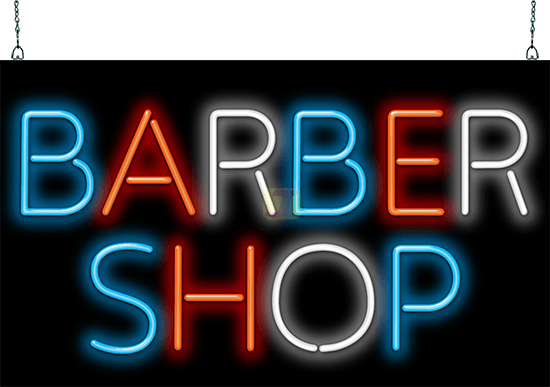 Barber Shop Neon Sign