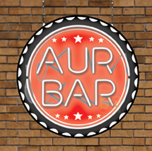 Aur Bar Contoured Neon Sign