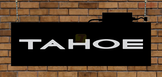 Tahoe Neon Sign