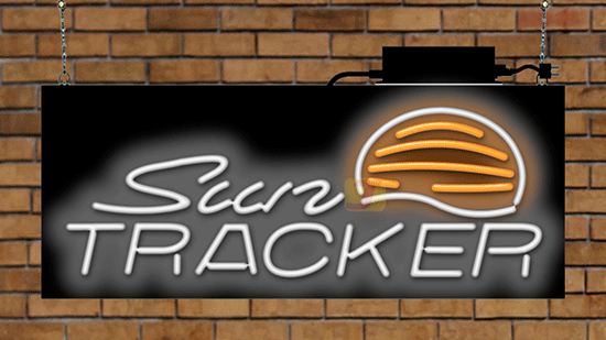 Sun Tracker Neon Sign