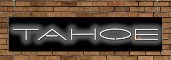 Tahoe Neon Sign
