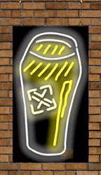 crux Graphic Neon Sign