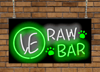 Raw Bar Neon Sign