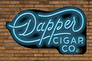 Dapper Cigar Co. Neon Sign