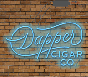 Dapper Cigar Co. Neon Wall Art