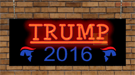 TRUMP 2016 Neon Sign