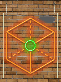 Hexagon Neon Sign