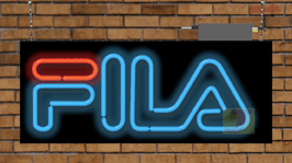 FILA Neon Sign