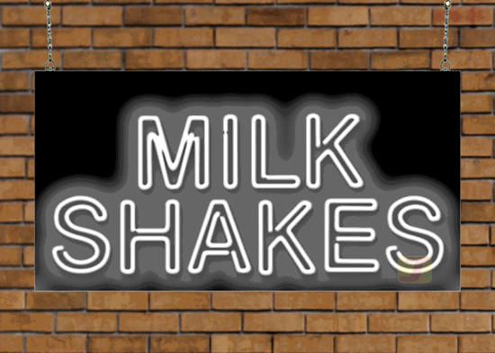 Milkshakes Neon Sign