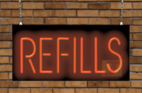 REFILLS Neon Sign