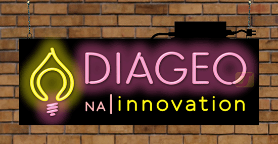 Diageo Neon Sign