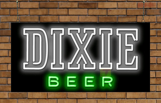 Dixie Beer Neon Sign