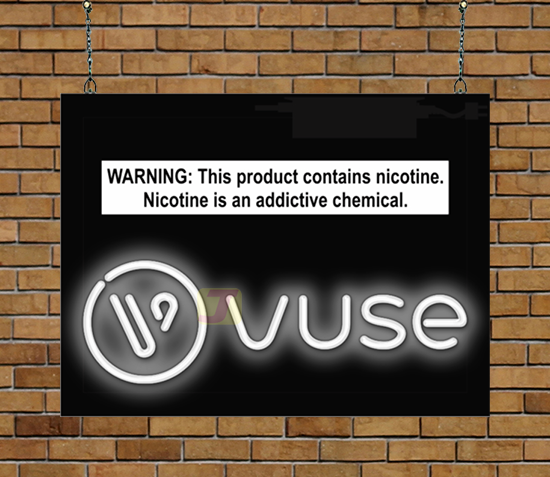 Vuse Neon Sign