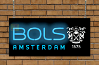 BOLS Amsterdam 1575 Logo Neon Sign