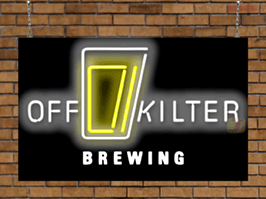 Off-Kilter Brewing Neon Sign
