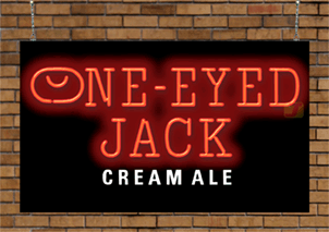 One-Eyed Jack Creme Ale Neon Sign