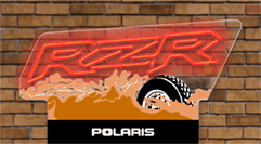 RZR Neon Sculpture